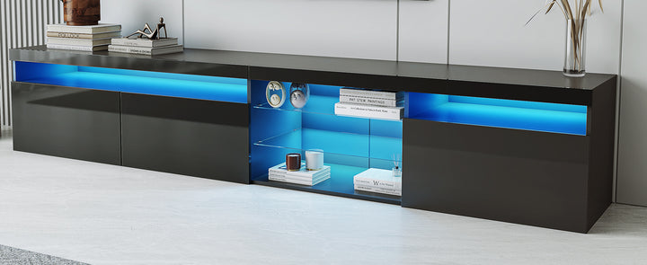 unique-design-tv-stand-with-led-lights-2-glass-shelves-ample-storage-space-media-console-for-tvs-up-to-105-black
