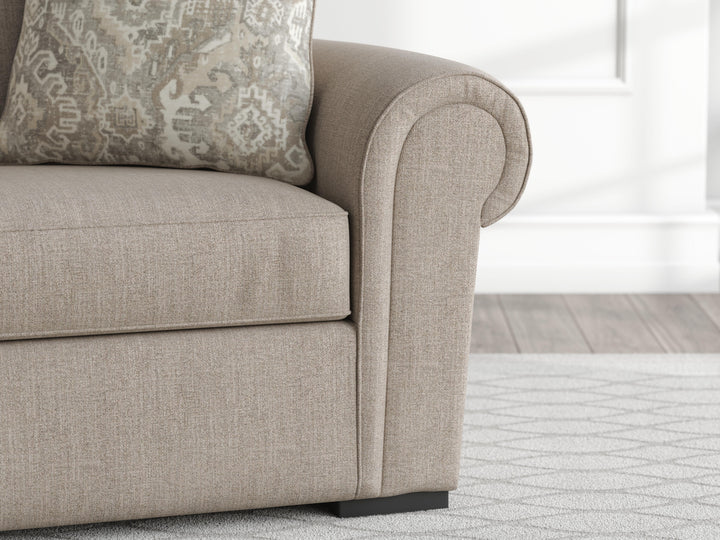Sararose Oversized Chair - Beige (8)