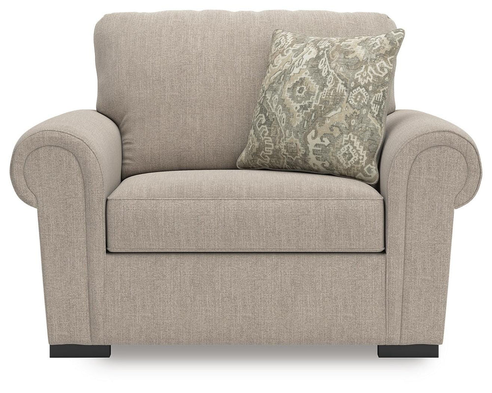 Sararose Oversized Chair - Beige (3)
