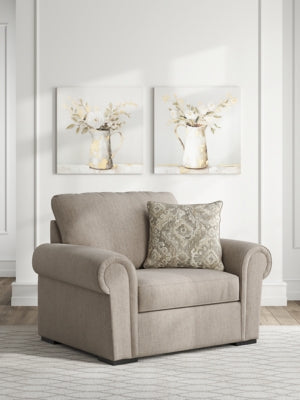 Sararose Oversized Chair - Beige