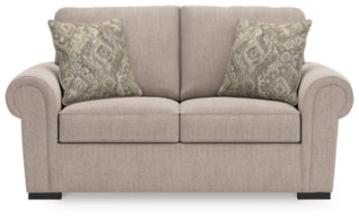 Sararose Loveseat - Beige