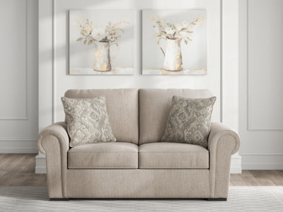 Sararose Loveseat - Beige