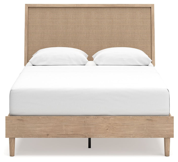 Cielden - Queen Panel Bed - Two-tone by Ashley Furniture product image