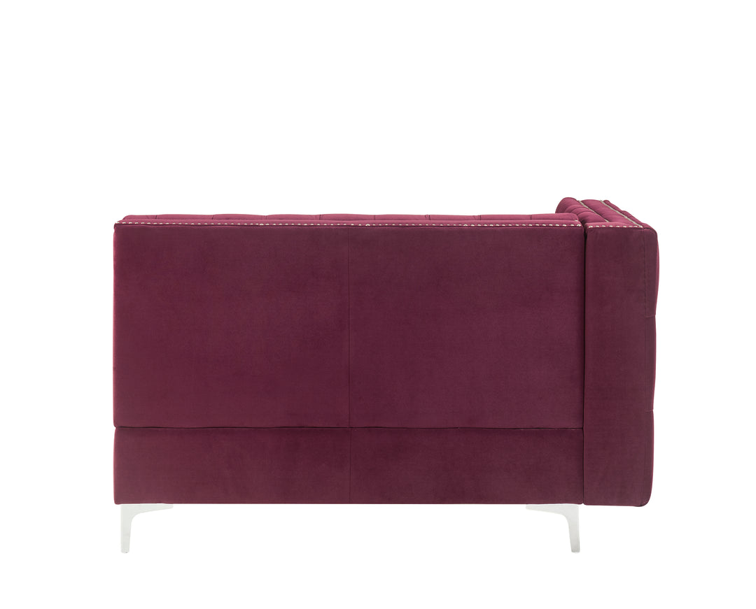 Jaszira Modular - Armless Loveseat with 2 Pillows