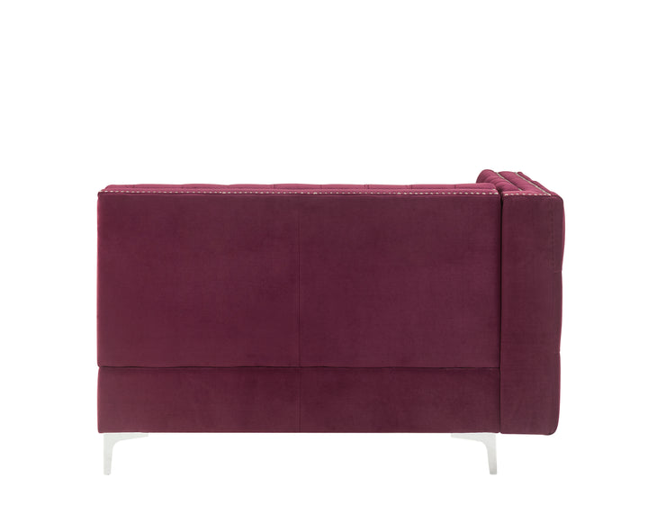 Jaszira Modular - Armless Loveseat with 2 Pillows