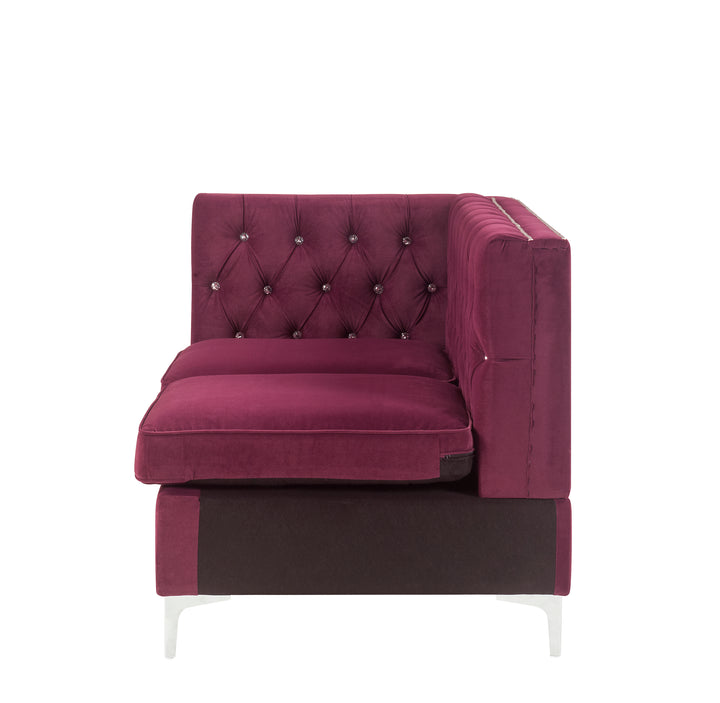 Jaszira Modular - Armless Loveseat with 2 Pillows