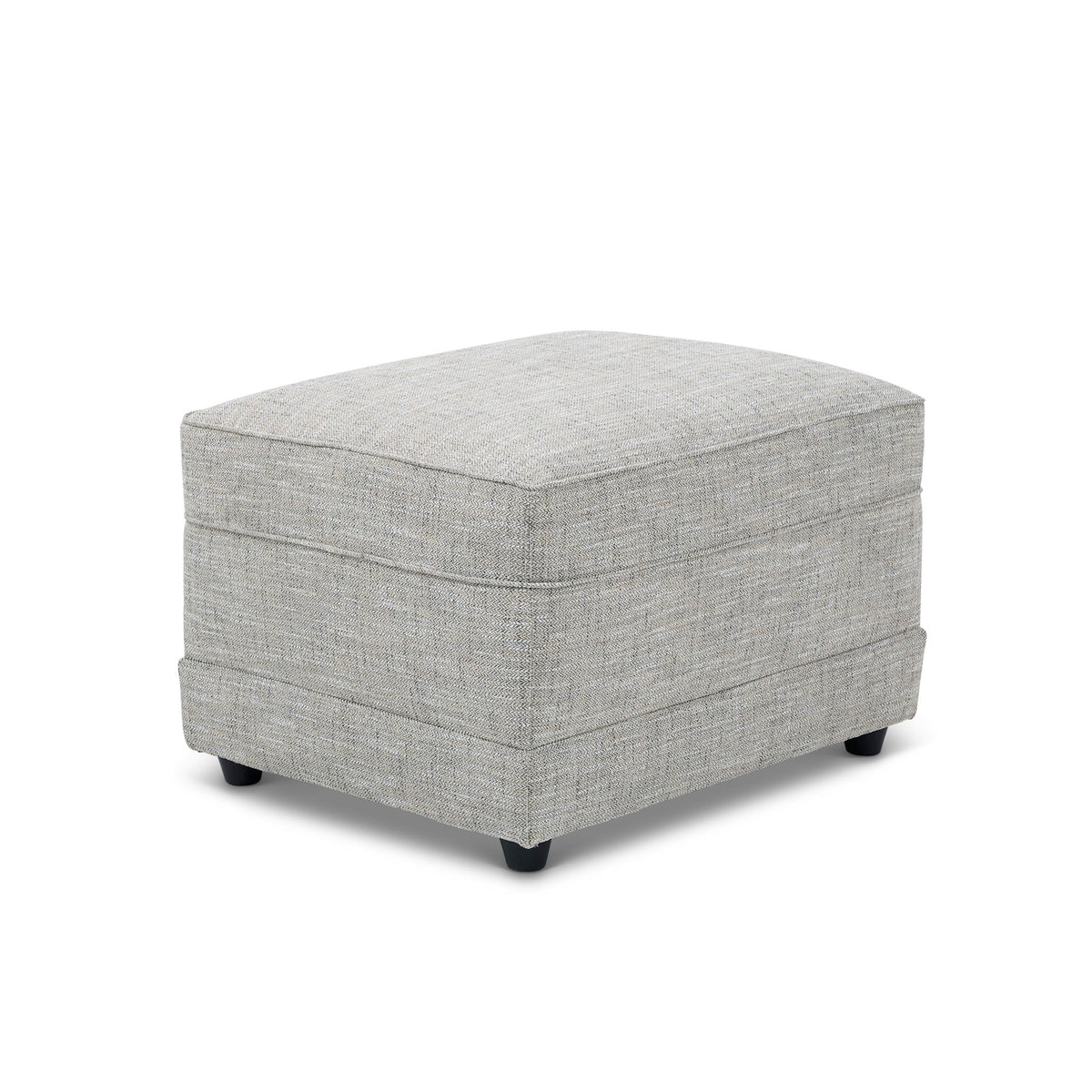 Aggie Fabric Ottoman