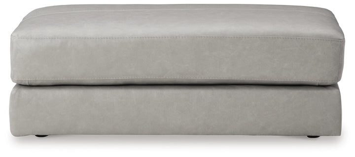 Amiata Oversized Accent Ottoman - Pearl Silver (3)