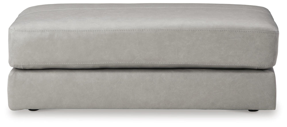Amiata Oversized Accent Ottoman - Pearl Silver (3)