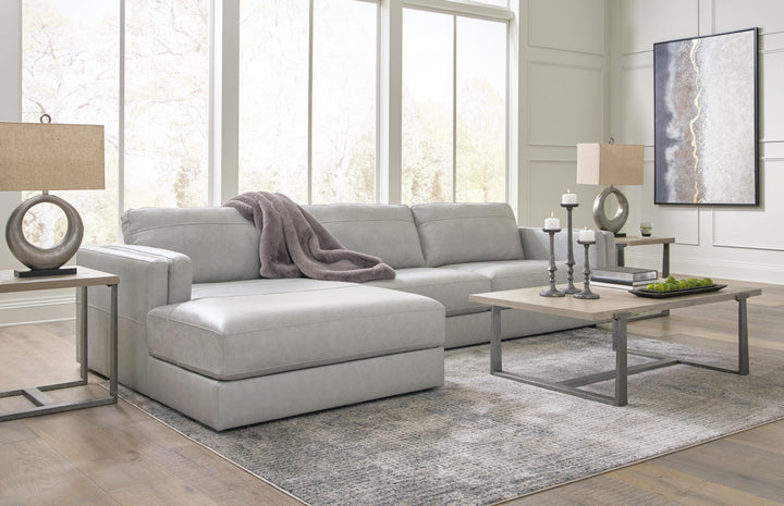 Amiata 2-Piece Sectional with Chaise - Glacier (5)