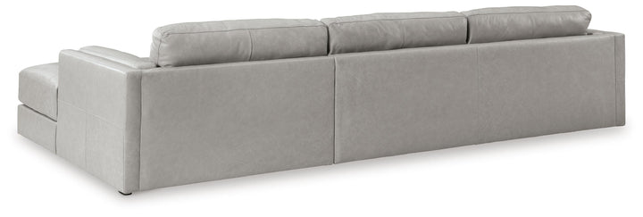 Amiata 2-Piece Sectional with Chaise - Glacier (4)