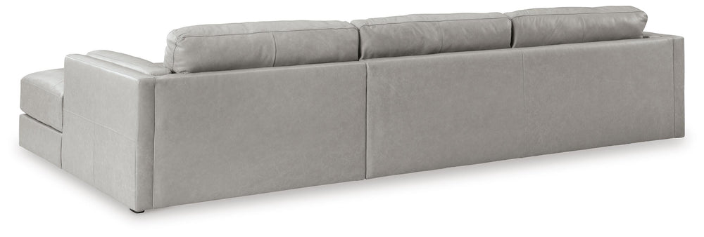 Amiata 2-Piece Sectional with Chaise - Glacier (4)
