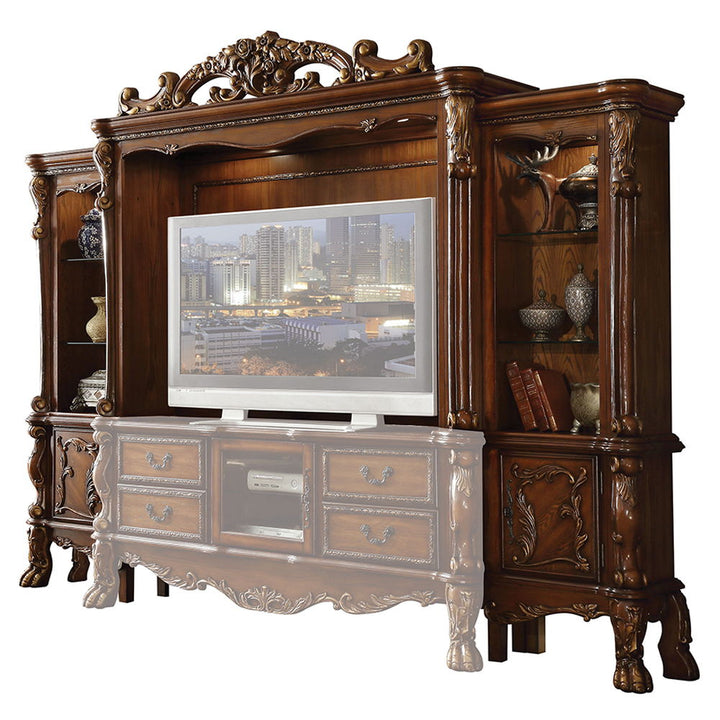 Dresden - 90" Entertainment Center - Cherry Oak