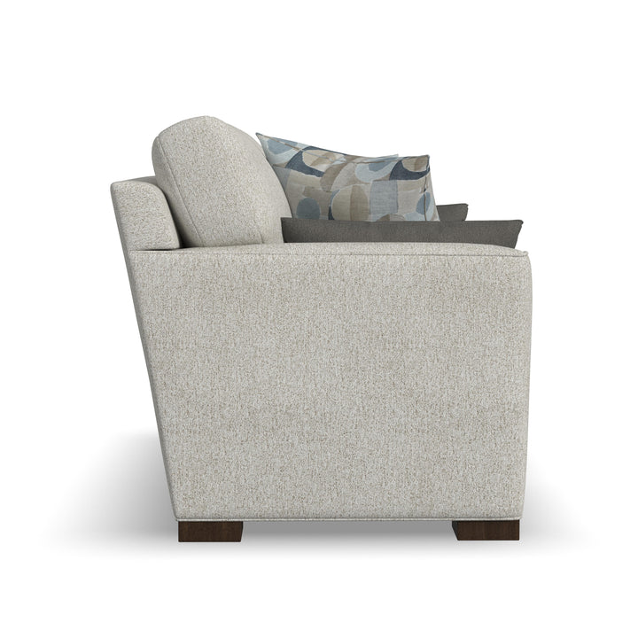 flexsteel-5025-20-jasper-stationary-loveseat-white