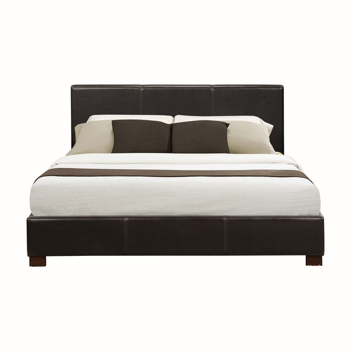 Zoey Brown Queen Platform Bed