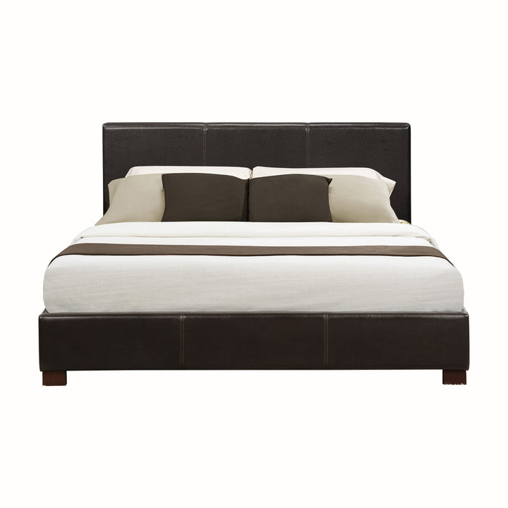 Zoey Brown Queen Platform Bed