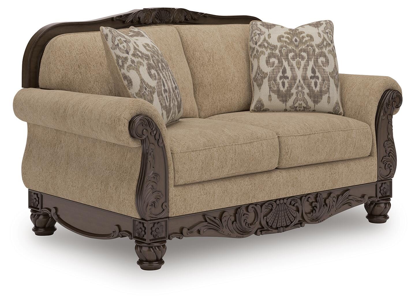 Chelsworth Loveseat - Beige (1)