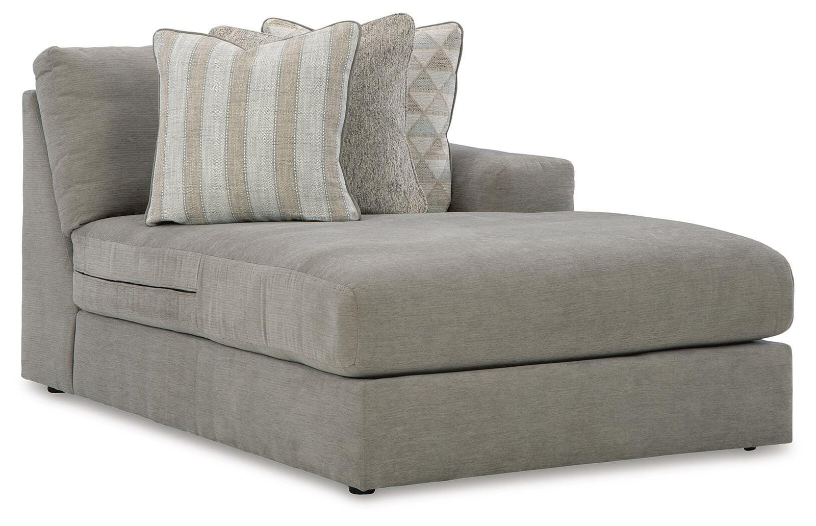 Avaliyah Right-Arm Facing Corner Chaise - Dark Gray (1)