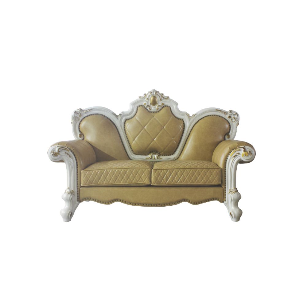Picardy Loveseat with 3 Pillows
