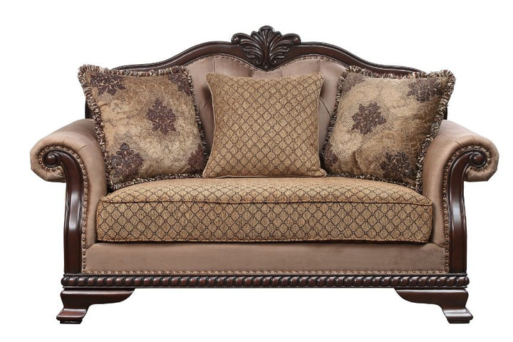 Chateau De Ville Loveseat with 3 Pillows(Same Lv01589)