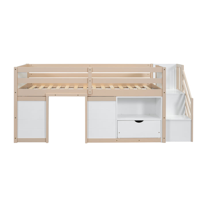 solid-wood-twin-size-low-loft-bed-with-stair-drawer-and-shelf-cream-white-color