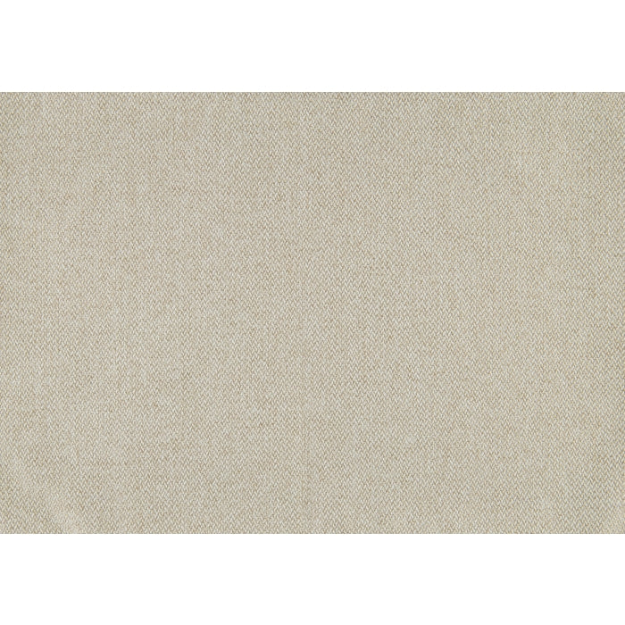 Rustic Side Chair with Beige Upholstered Seat