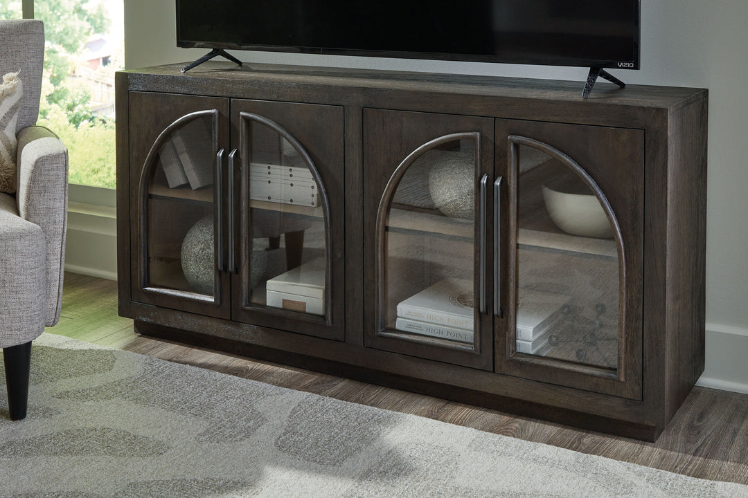 Dreley - Accent Cabinet - Grayish Brown