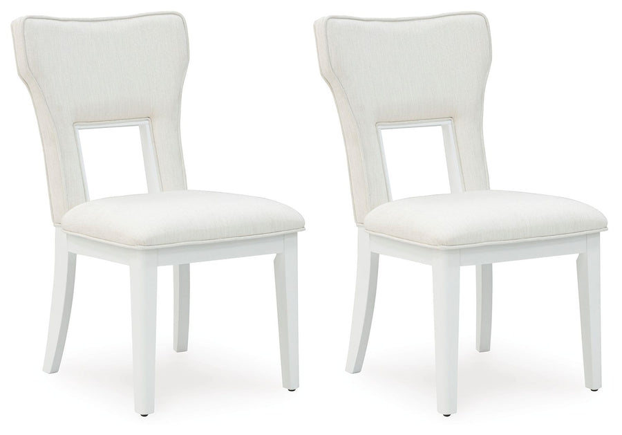 Chalanna - Dining Upholstered Side Chair (Set of 2) - White