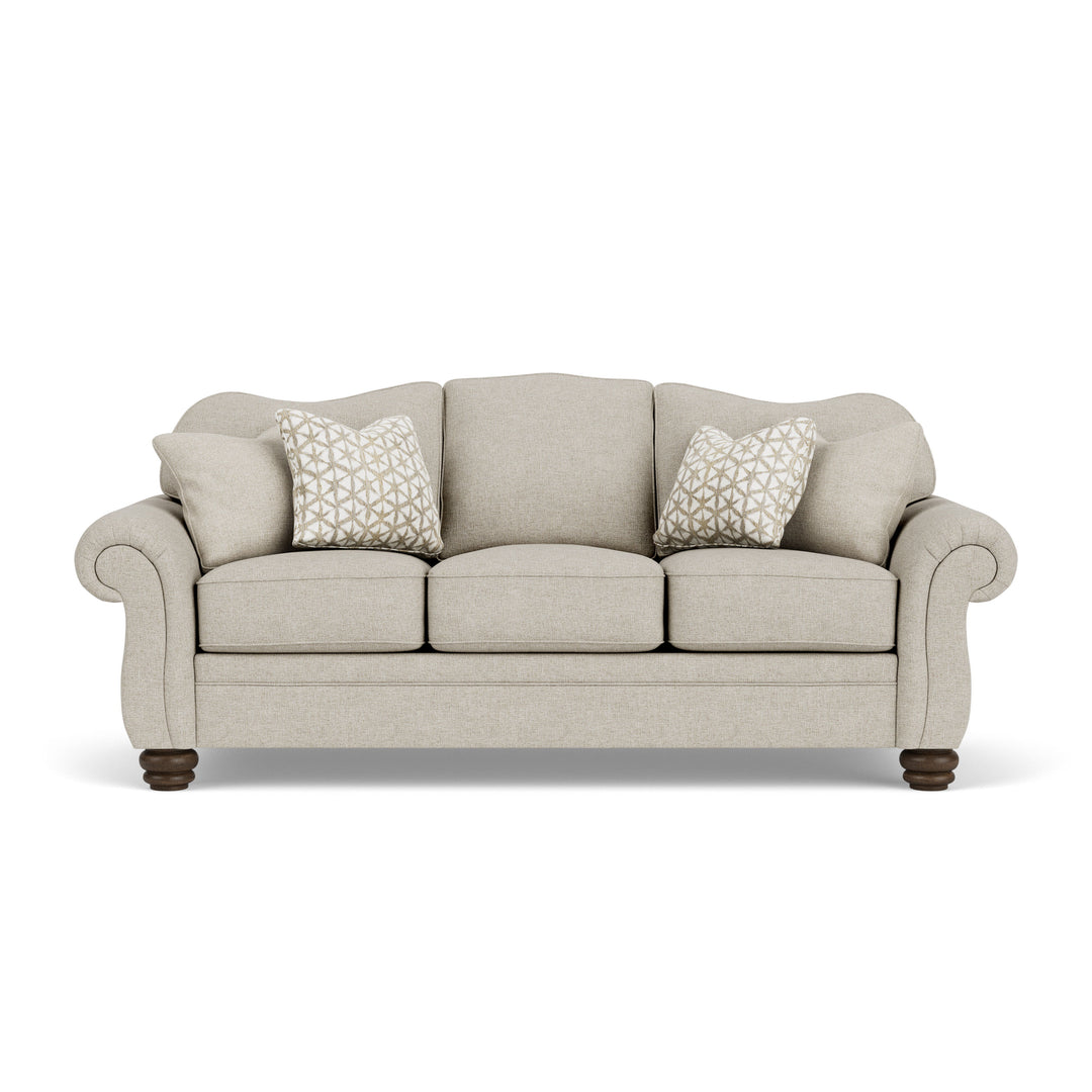 Flexsteel 8646-31 Bexley  Fabric Sofa  Beige