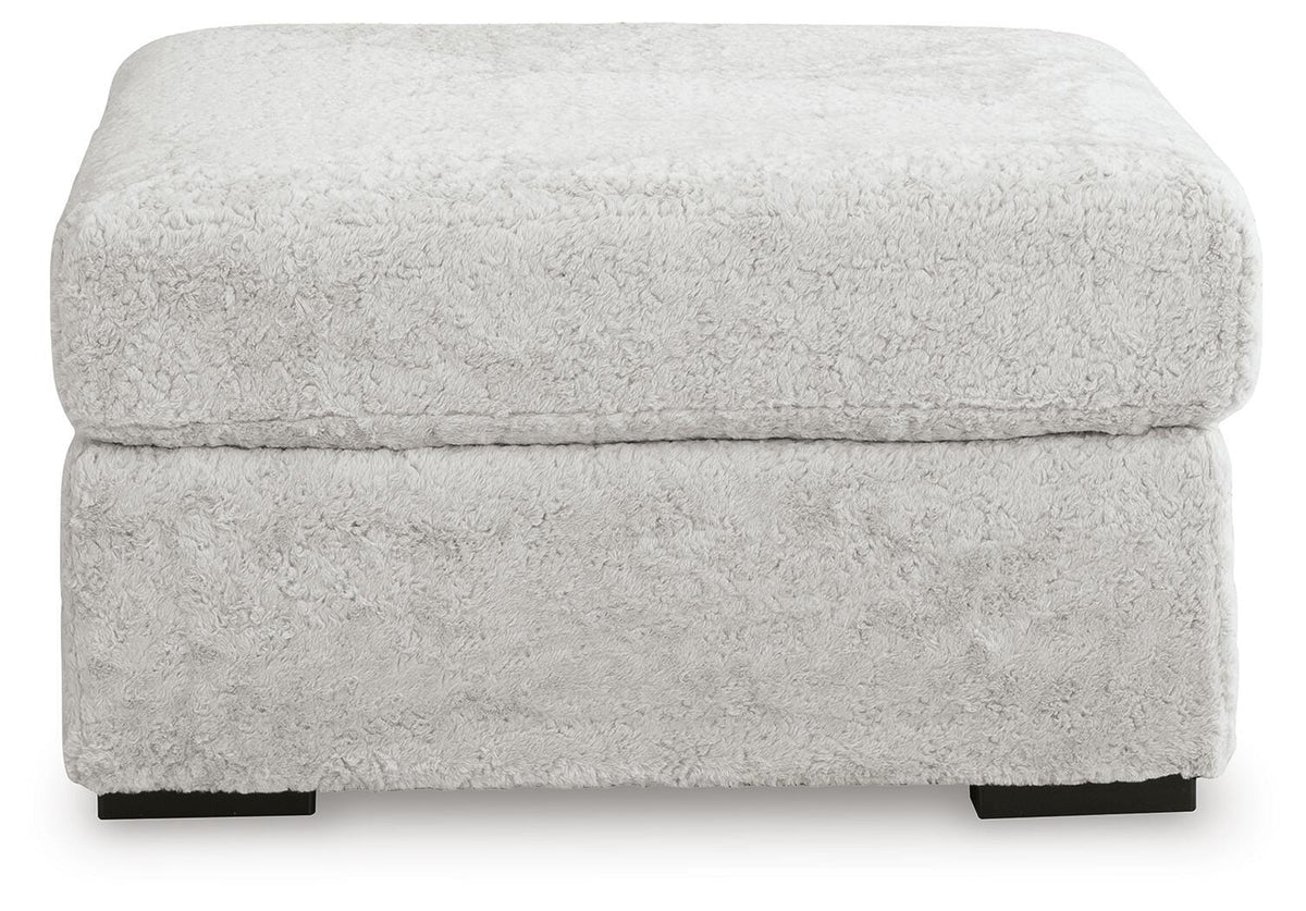 Cuddle Plush 3-Piece Sectional, Chair and Ottoman (2)