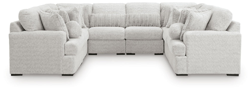 Cuddle Plush 8-Piece Sectional - Arctic (1)