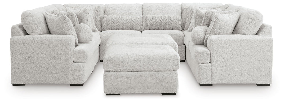 Cuddle Plush 10-Piece Sectional - Arctic (1)