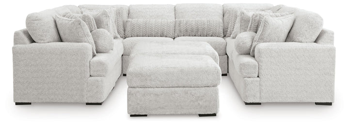 Cuddle Plush 10-Piece Sectional - Arctic (1)
