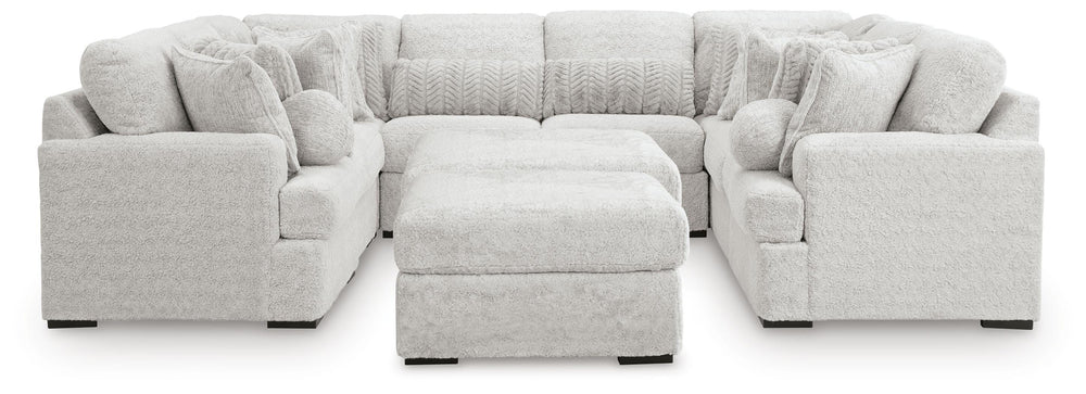 Cuddle Plush 10-Piece Sectional - Arctic (1)