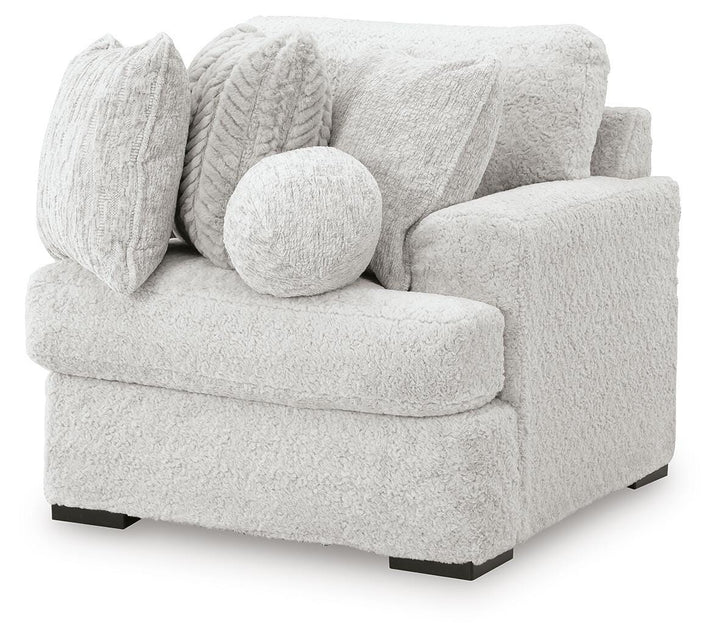 Cuddle Plush 3-Piece Sectional, Chair and Ottoman (14)