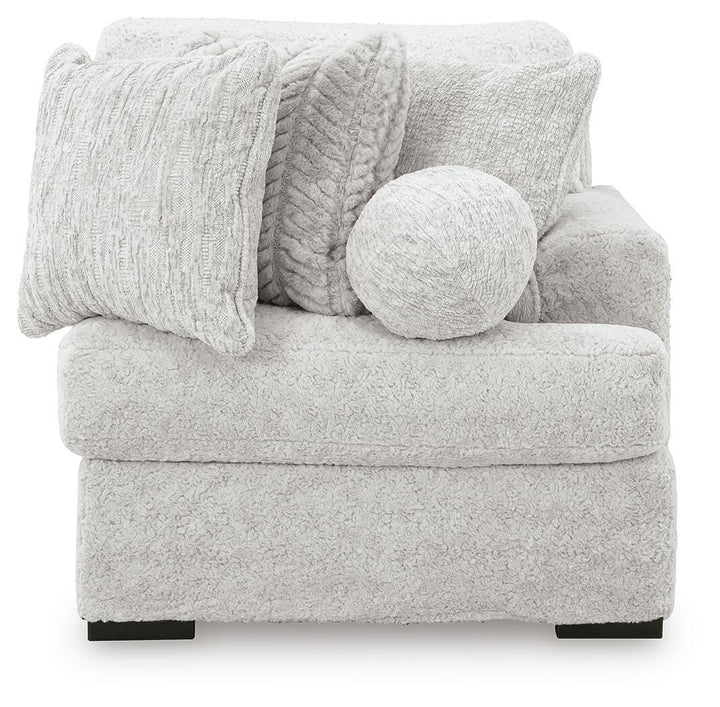 Cuddle Plush 3-Piece Sectional, Chair and Ottoman (13)