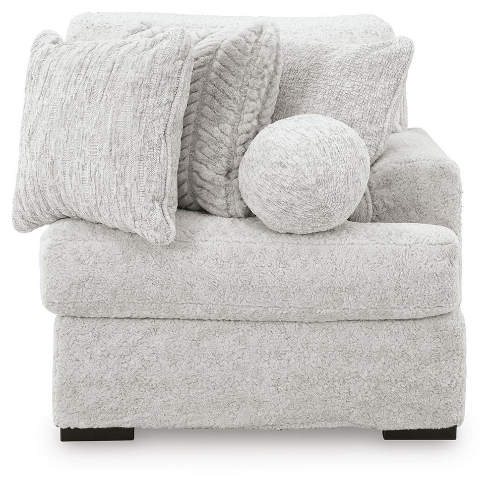 Cuddle Plush 3-Piece Sectional, Chair and Ottoman (13)