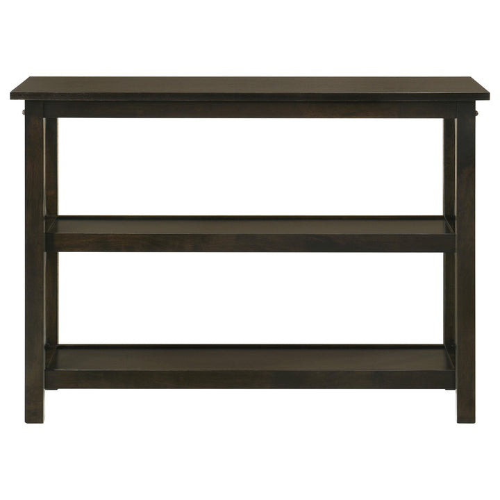 Coaster Furniture 5910 Rachelle 2-shelf Wood Entryway Console Table Deep Merlot