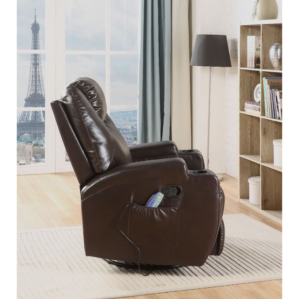Waterlily Motion Rocker Recliner with Swivel