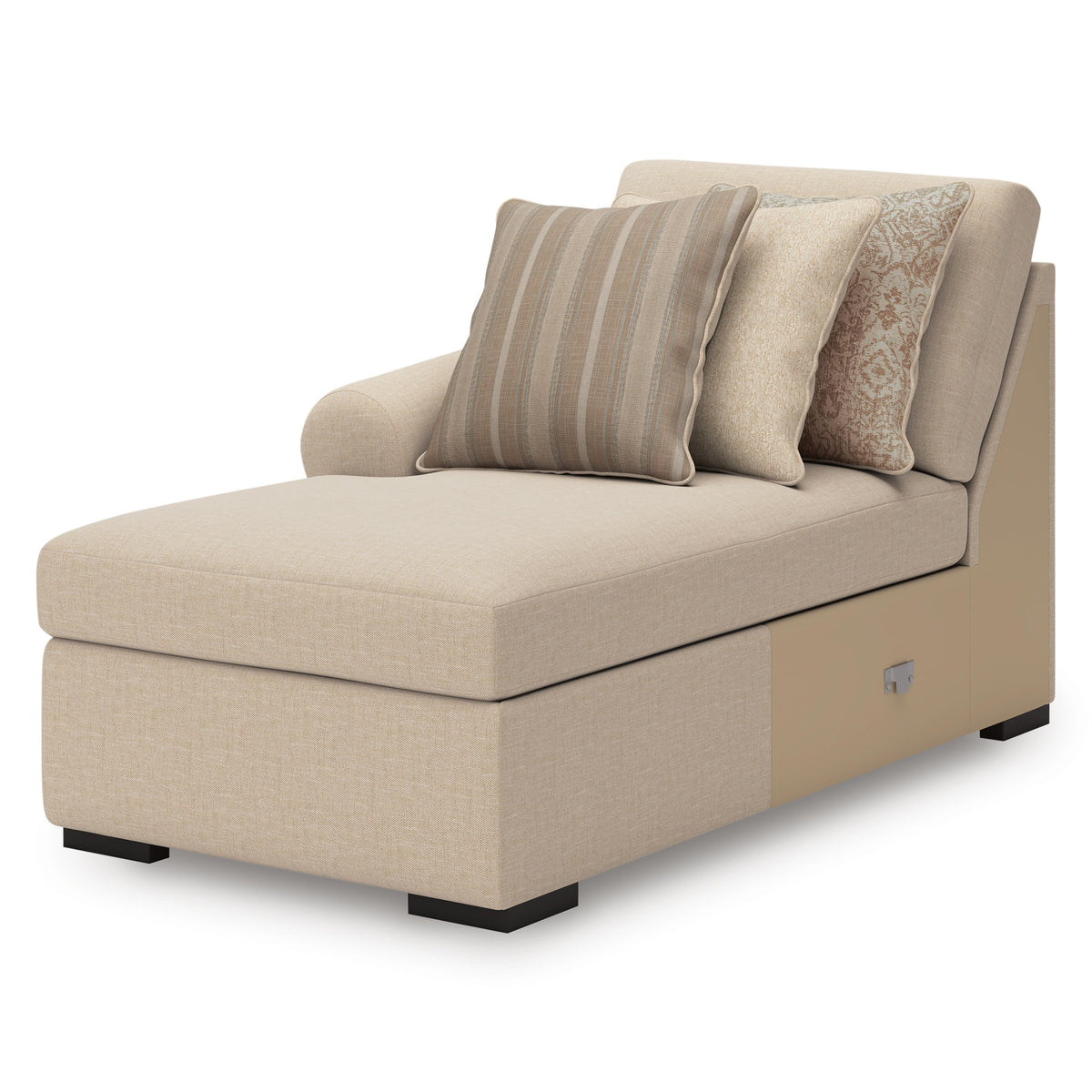 LadyMae 2-Piece Sectional with Chaise - Twill (2)