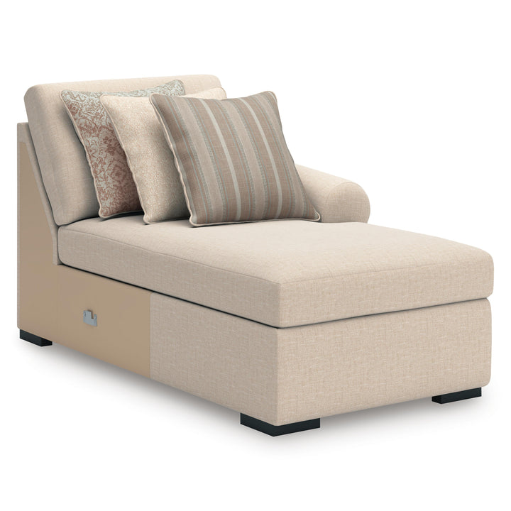 LadyMae 5-Piece Sectional with Chaise - Twill (6)