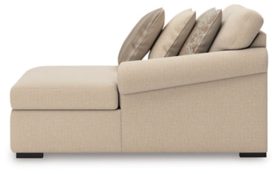 LadyMae Right-Arm Facing Corner Chaise - Beige
