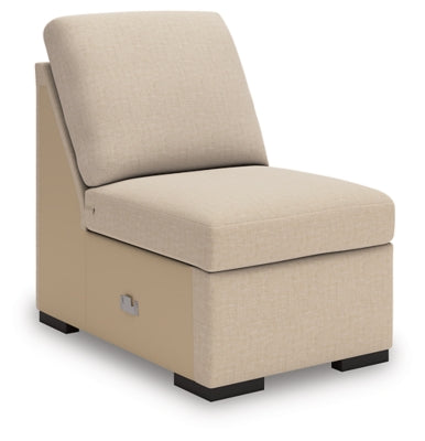 LadyMae Armless Chair - Beige - Beige