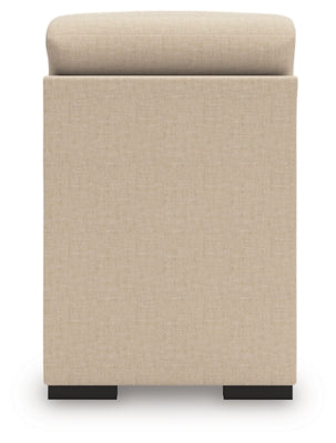 LadyMae Armless Chair - Beige