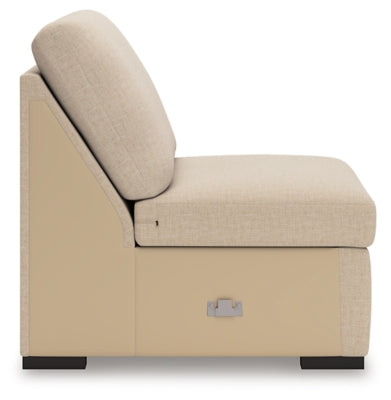 LadyMae Armless Chair - Beige