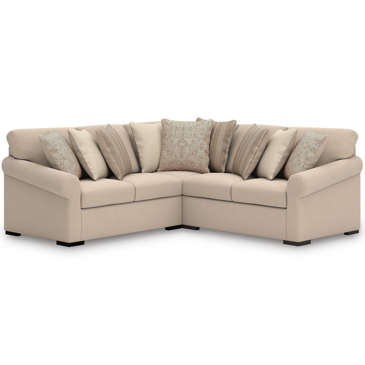 LadyMae 3-Piece Sectional - Beige (1)