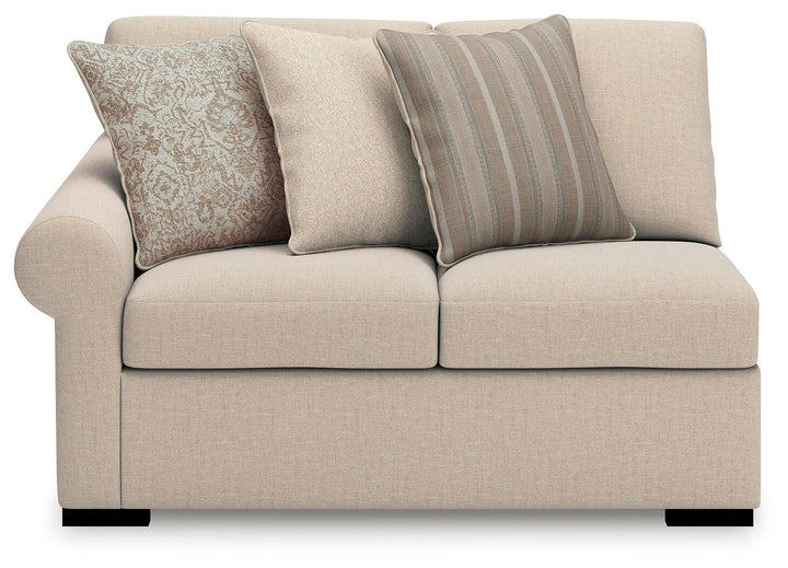LadyMae 4-Piece Sectional - Twill