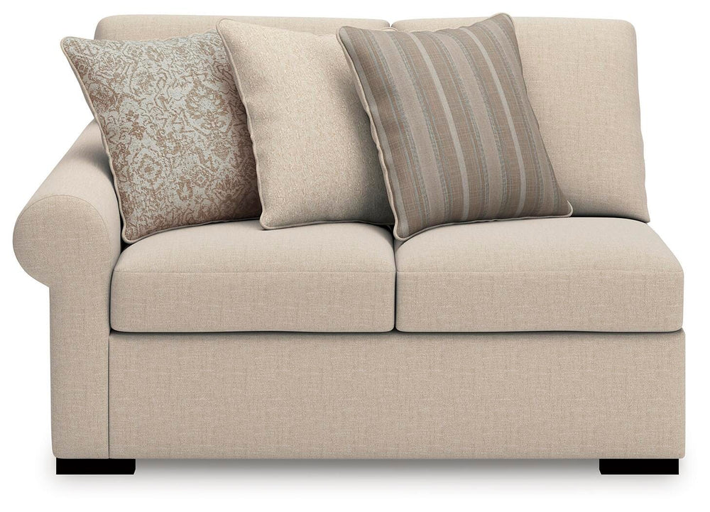 LadyMae 4-Piece Sectional - Twill
