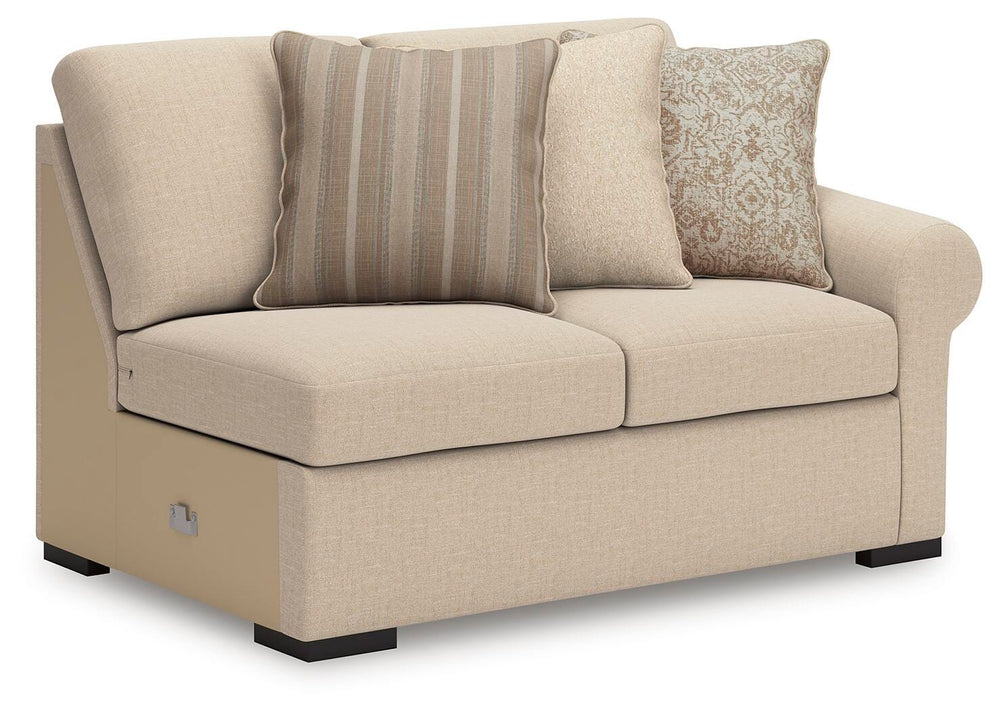 LadyMae 3-Piece Sectional - Beige (4)