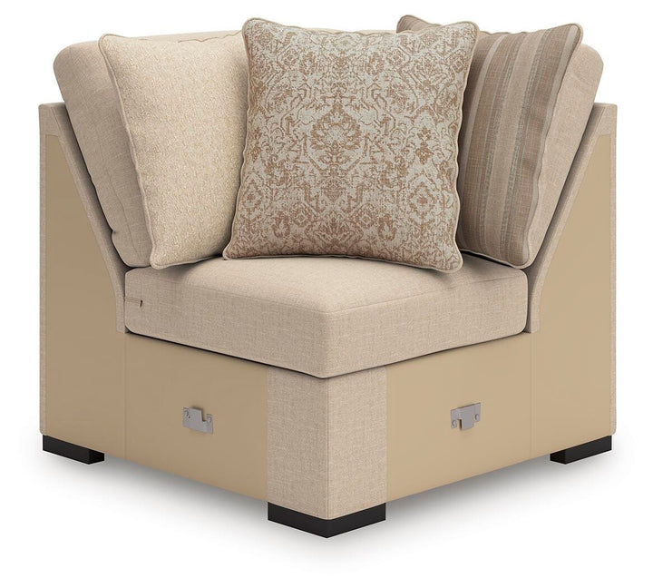 LadyMae 3-Piece Sectional - Beige (3)
